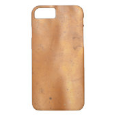 Metaalkopertextuur Case-Mate iPhone Case (Achterkant)