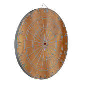 Metaalkopertextuur Dartbord (Voorkant Links)