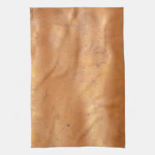 Metaalkopertextuur Theedoek (Verticaal)