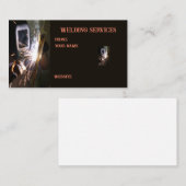 metaallasmachine visitekaartje (Voorkant / Achterkant)