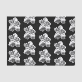 MetaalMagnoliën op tissuepapier