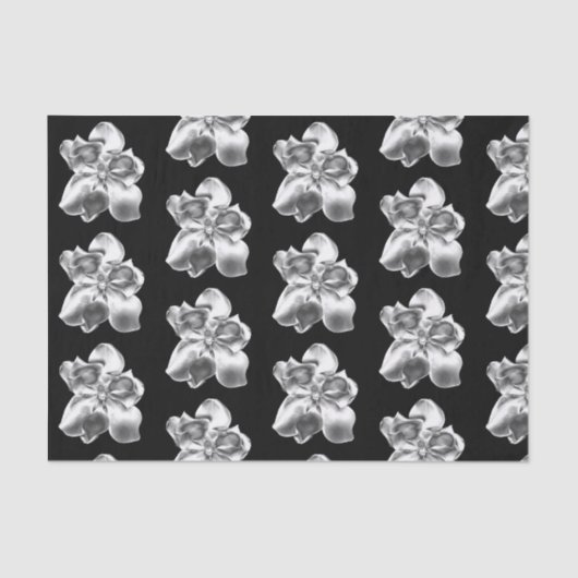 MetaalMagnoliën op tissuepapier (Voorkant)