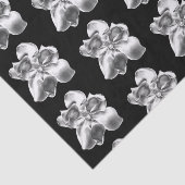 MetaalMagnoliën op tissuepapier (Detail)