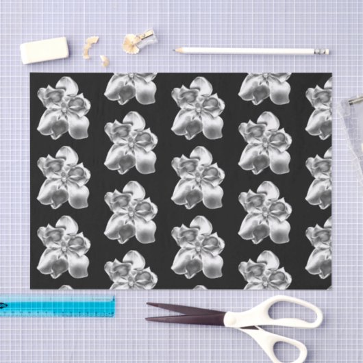 MetaalMagnoliën op tissuepapier (Craft)