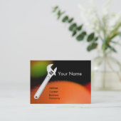 METAALMECHANICA VOOR DE VERNIEUWING, KUNSTSTOFMONo Visitekaartje (Staand voorkant)