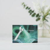 METAALMECHANICA VOOR DE VERNIEUWING, KUNSTSTOFMONo Visitekaartje (Staand voorkant)