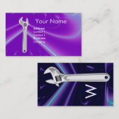 METAALMECHANICA VOOR DE VERNIEUWING, MONOGRAM VOOR VISITEKAARTJE (Voorkant / Achterkant)