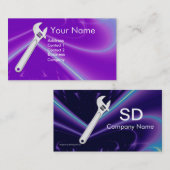 METAALMECHANICA VOOR DE VERNIEUWING, MONOGRAM VOOR VISITEKAARTJE (Voorkant / Achterkant)