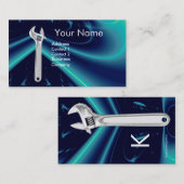 METAALMECHANICA VOOR DE VERNIEUWING, MONOGRAM VOOR VISITEKAARTJE (Voorkant / Achterkant)