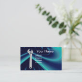 METAALMECHANICA VOOR DE VERNIEUWING, MONOGRAM VOOR VISITEKAARTJE (Staand voorkant)