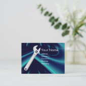 METAALMECHANICA VOOR DE VERNIEUWING, MONOGRAM VOOR VISITEKAARTJE (Staand voorkant)