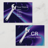 METAALMECHANICA VOOR DE VERNIEUWING, MONOGRAM VOOR VISITEKAARTJE (Voorkant / Achterkant)