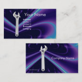 METAALMECHANICA VOOR DE VERNIEUWING, PLUMBERS VISITEKAARTJE (Voorkant / Achterkant)