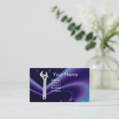 METAALMECHANICA VOOR DE VERNIEUWING, PLUMBERS VISITEKAARTJE (Staand voorkant)