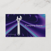 METAALMECHANICA VOOR DE VERNIEUWING, PLUMBERS VISITEKAARTJE (Achterkant)