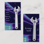 METAALMECHANICA VOOR DE VERNIEUWING, PLUMBERS VISITEKAARTJE (Voorkant / Achterkant)