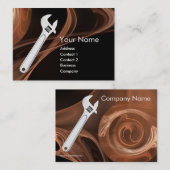 METAALMECHANICA VOOR DE VERNIEUWING, PLUMBERS VISITEKAARTJE (Voorkant / Achterkant)