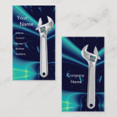 METAALMECHANICA VOOR DE VERNIEUWING, PLUMBERS VISITEKAARTJE (Voorkant / Achterkant)