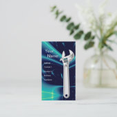 METAALMECHANICA VOOR DE VERNIEUWING, PLUMBERS VISITEKAARTJE (Staand voorkant)