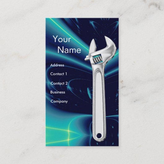 METAALMECHANICA VOOR DE VERNIEUWING, PLUMBERS VISITEKAARTJE (Voorkant)