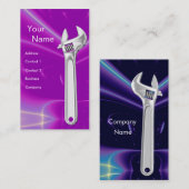 METAALMECHANICA VOOR DE VERNIEUWING, PLUMBERS VISITEKAARTJE (Voorkant / Achterkant)