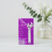 METAALMECHANICA VOOR DE VERNIEUWING, PLUMBERS VISITEKAARTJE (Staand voorkant)