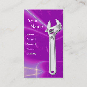 METAALMECHANICA VOOR DE VERNIEUWING, PLUMBERS VISITEKAARTJE