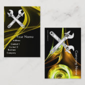 METAALMECHANICS, KUNSTSTOFFEN VISITEKAARTJE (Voorkant / Achterkant)