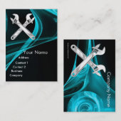 METAALMECHANICS, Pearlpapier Visitekaartje (Voorkant / Achterkant)