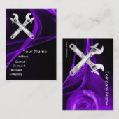 METAALMECHANICS, Pearlpapier Visitekaartje (Voorkant / Achterkant)