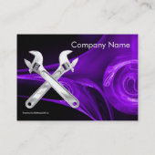 METAALMECHANICS, Pearlpapier Visitekaartje (Achterkant)