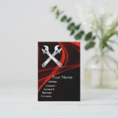 METAALMECHANICS, Pearlpapier Visitekaartje (Staand voorkant)