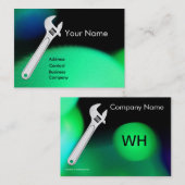 METAALMECHANICS VOOR DE VERNIEUWING, Pearl-monogra Visitekaartje (Voorkant / Achterkant)