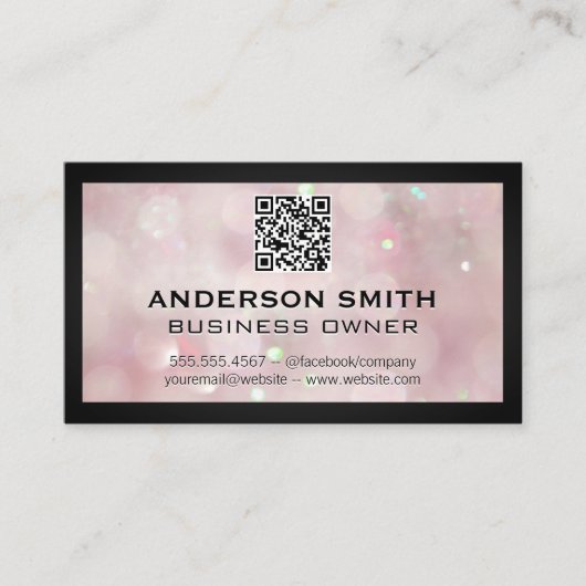 Metaalmetaal | QR-code Visitekaartje (Voorkant)