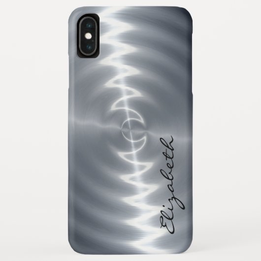 Metaalmetalen blik van metaal Case-Mate iPhone case (Achterkant)