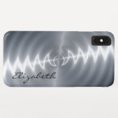 Metaalmetalen blik van metaal Case-Mate iPhone case (Achterkant (horizontaal))
