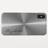 Metaalmetalen blik van metaal Case-Mate iPhone case (Achterkant (horizontaal))