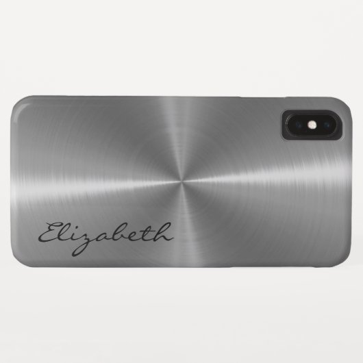 Metaalmetalen blik van metaal Case-Mate iPhone case (Achterkant (horizontaal))