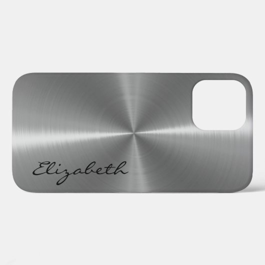 Metaalmetalen blik van metaal Case-Mate iPhone case (Achterkant (horizontaal))