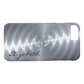 Metaalmetalen blik van metaal Case-Mate iPhone case (Achterkant (Horizontaal))