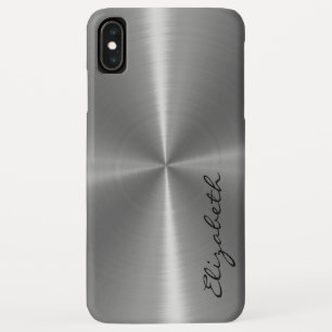 Metaalmetalen blik van metaal, roestvrij staal Case-Mate iPhone case