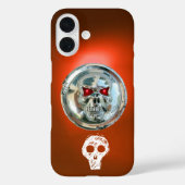 METAALMONOGRAM Sinaasappel Case-Mate iPhone Case (Achterkant)