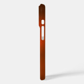 METAALMONOGRAM Sinaasappel Case-Mate iPhone Case (Achterkant / Links)