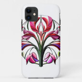 Metaalorchidee: Roze en gele extravaganza Case-Mate iPhone Case (Achterkant)