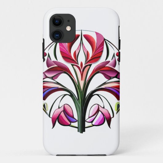 Metaalorchidee: Roze en gele extravaganza Case-Mate iPhone Case (Achterkant)