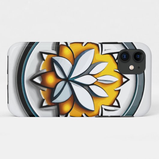 Metaalorchidee: Roze en gele extravaganza Case-Mate iPhone Case (Achterkant (horizontaal))