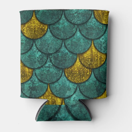 Metaaloxide: Vis Schalen Textuur Blikjeskoeler (Voorkant)