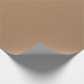 Metaalpapier met koperkleurige opvulling cadeaupapier (Hoek)