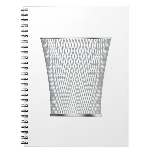 Metaalpapiermand Notitieboek (Voorkant)