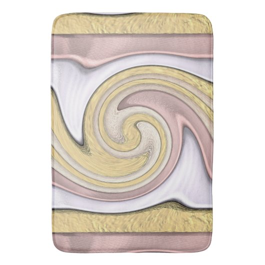 Metaalpatroon met lijm badmat (Voorkant Verticaal)